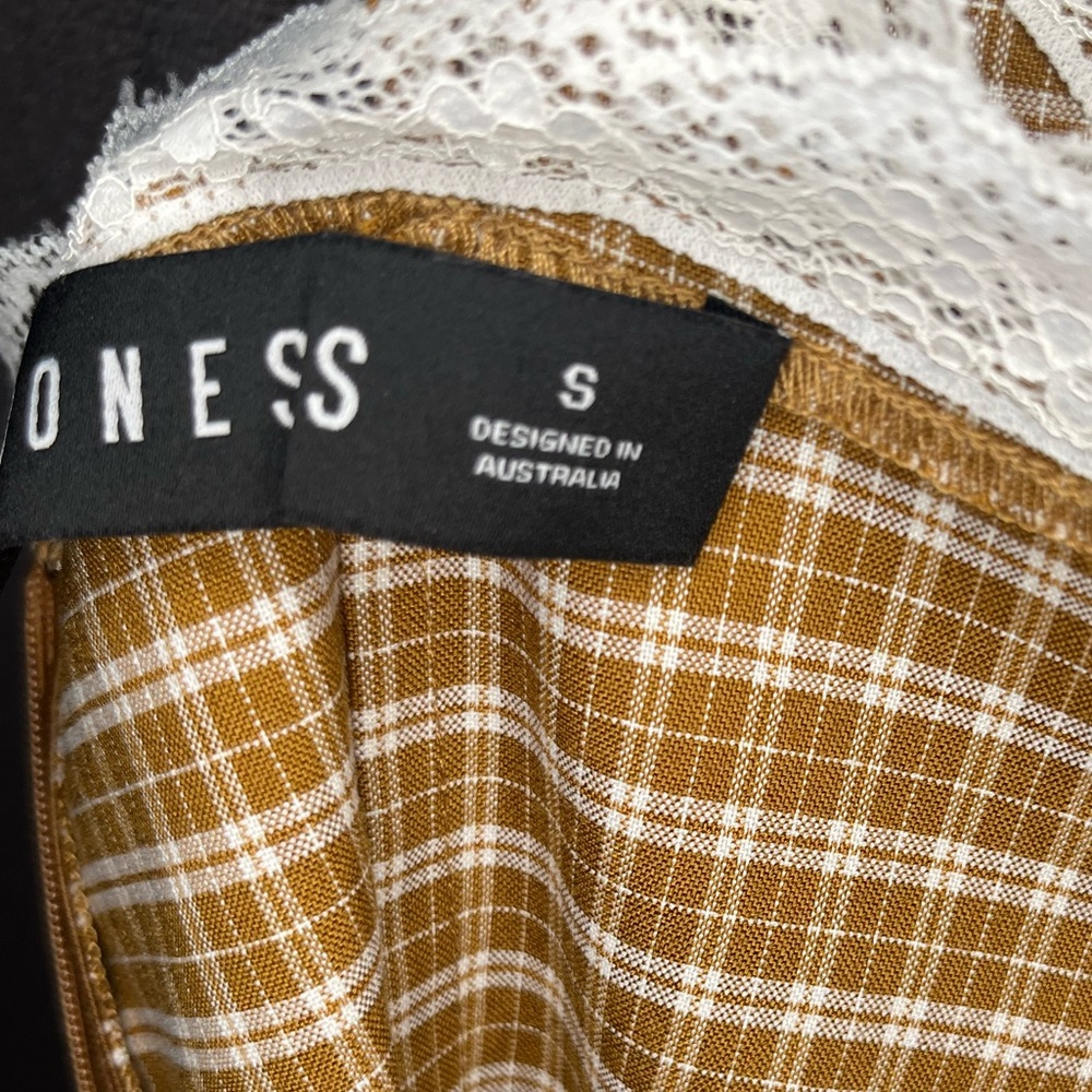 Lioness gingham mini dress - size small - Picture 10 of 15